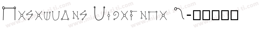 Celestial Typeface R字体转换